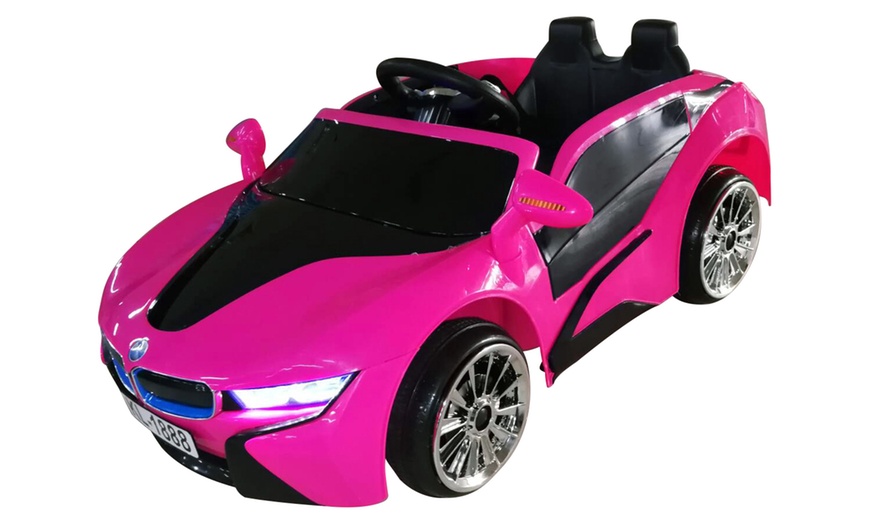 Image 12: BMW I8 Electric Ride-On Toy Car