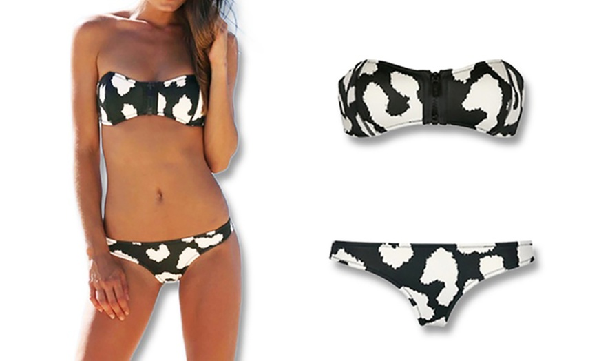 Image 2: Ladies' Bandeau Bikini Set