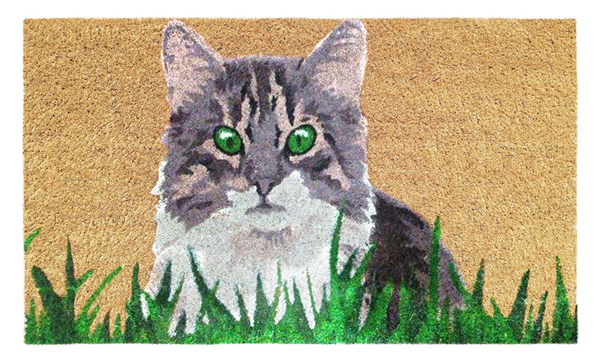 Image 19: Zerbino in cocco con retro antiscivolo