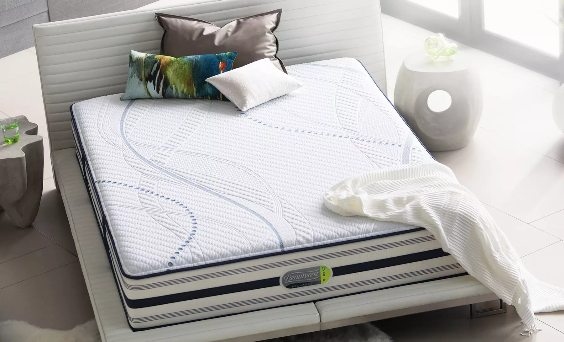 Hot Buy: Beautyrest Recharge Hybrid Mattress Set from $1,099.99–$1,799.99. Free White Glove Delivery. 25-Year Warranty.  - Primary Image