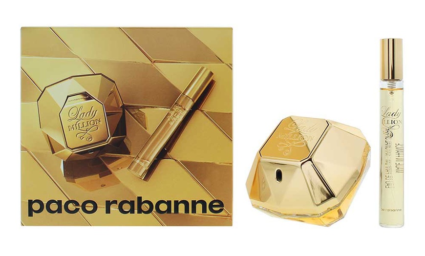 Image 1: Paco Rabanne Lady Million 2-Piece EDP Gift Set