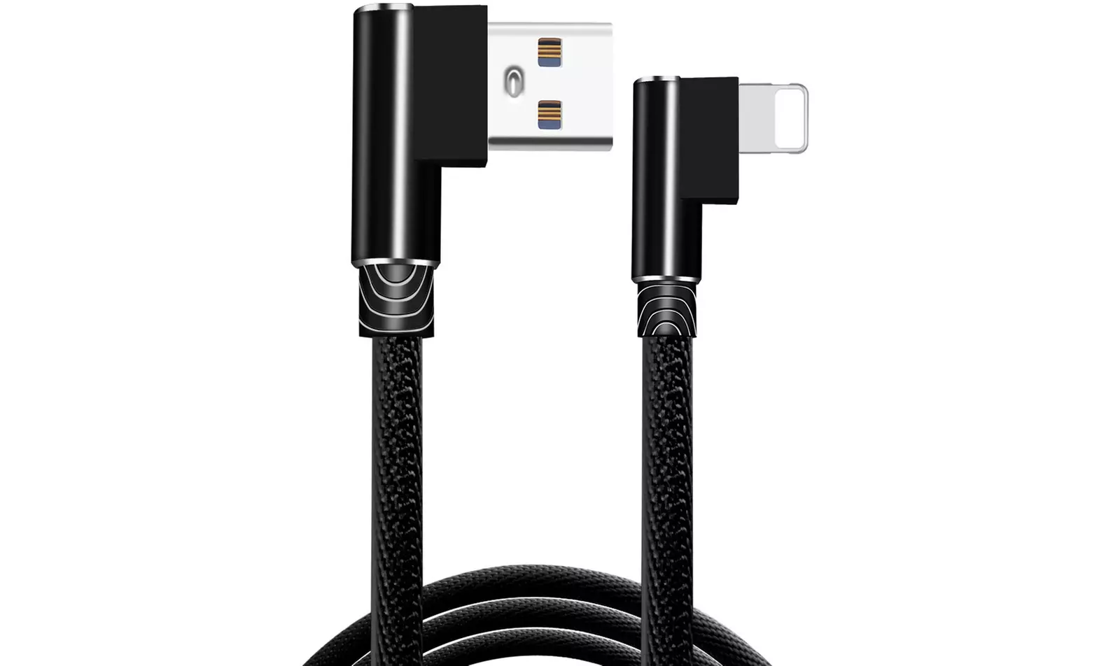 1x oder 2x bruchfestes oder L-förmiges Ladekabel