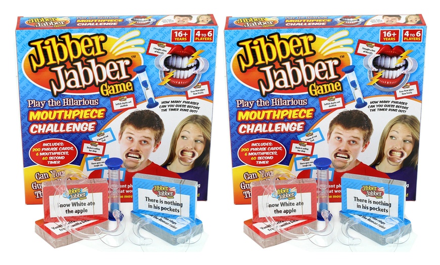 Image 3: 1x oder 2x Jibber Jabber Sprechspiel