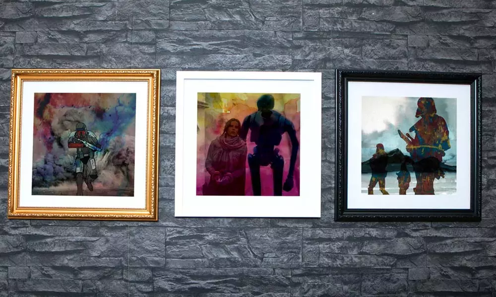 10"x10" or 15"x15" Custom Rogue Canvas Print from Graff.io (Up to 90% Off) - Primary Image