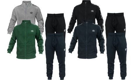 Tuta da uomo Umbro in cotone felpato disponibile in 4 colori e 5 taglie