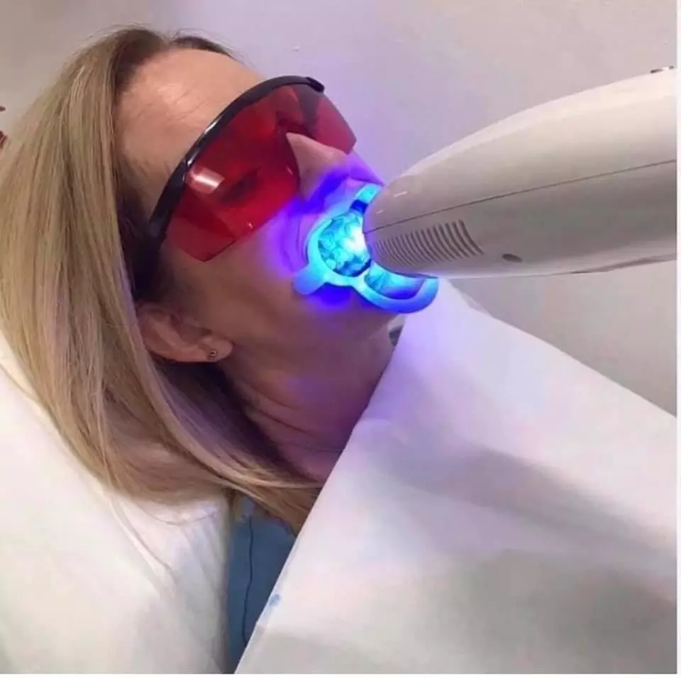 One In-Office LED Teeth-Whitening Treatment at Bright White Smile (Up to 40% Off). 8 Options Available. - Primary Image