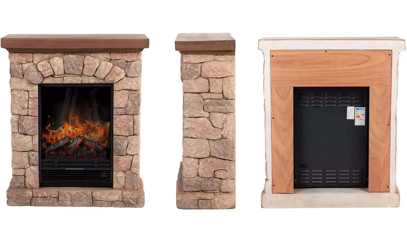 Home Deluxe elektrische haard met vlameffect