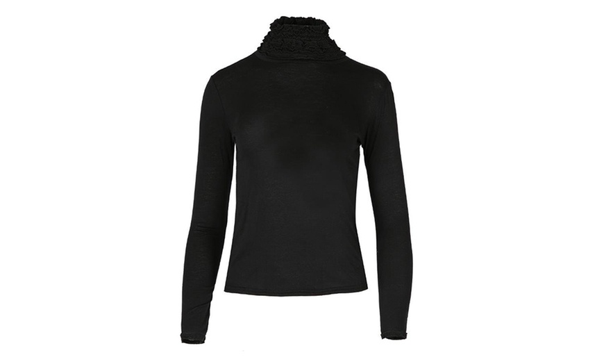 Image 12: 2-Pack of Ladies' Roll Neck Tops