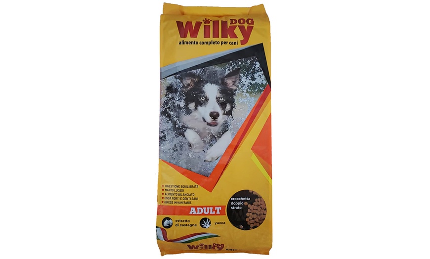 Image 1: 20 kg di cibo per animali Wilky Dog Adult