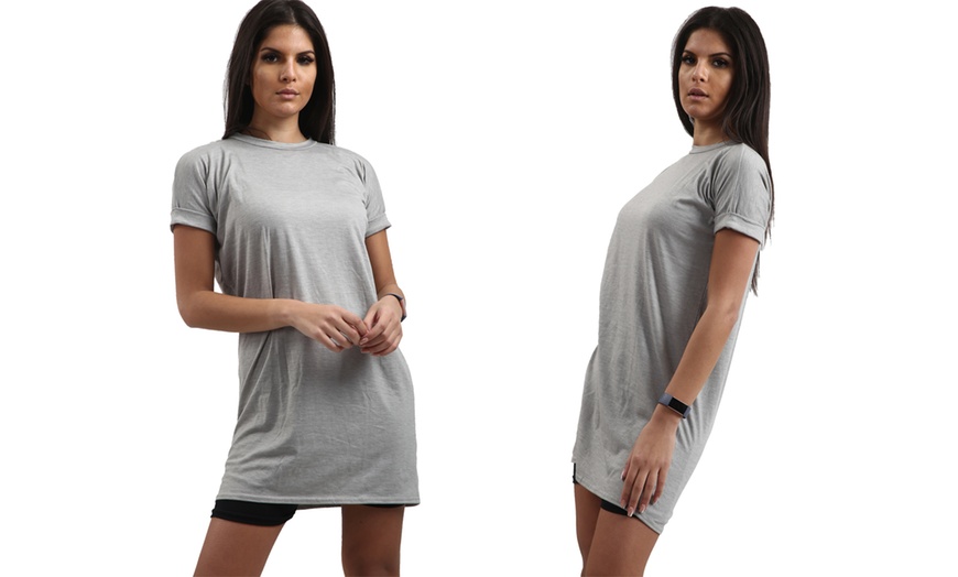 Image 6: Baggy T-Shirt Dress