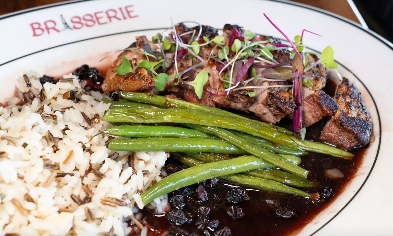 $100 or $200 to Spend on Food and Drinks at Upscale French Brasserie 