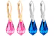 Boucles d'oreilles ornées de cristaux Swarovski® de la marque Ah! Jewellery - Second Medium