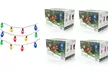 Touch Of ECO Solar Multi-Color LED Holiday Bulb String Lights (1, 2, 4-Pack) - Second Medium