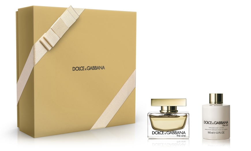 Image 1: Dolce & Gabbana The One EDP and Body Lotion Set