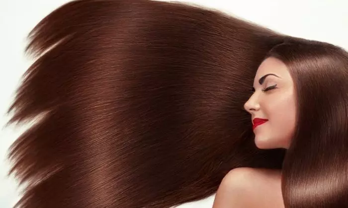 One Keratin Smoothing Treatmentsat Salon Zoey (Up to 67% Off) - Primary Image