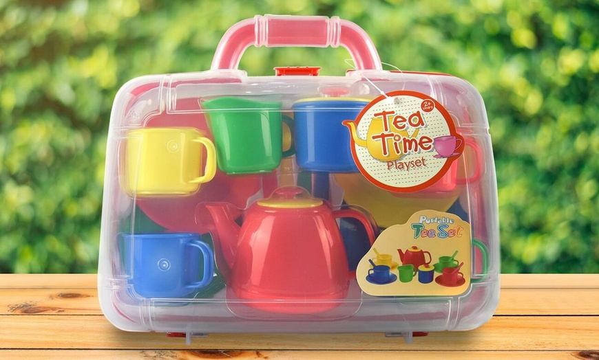 Image 5: Kids' Tea Party Play Set