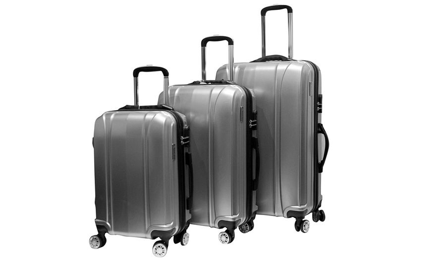 Image 12: Hard Cover Luggage Set 