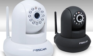 Foscam Megapixel HD 720p H.264 Wireless/Wired Pan/Tilt IP Camera