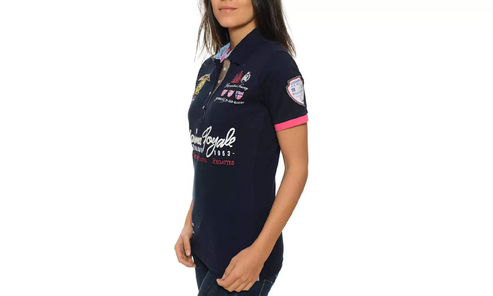 Polo de mujer de manga corta Geographical Norway - Second Medium