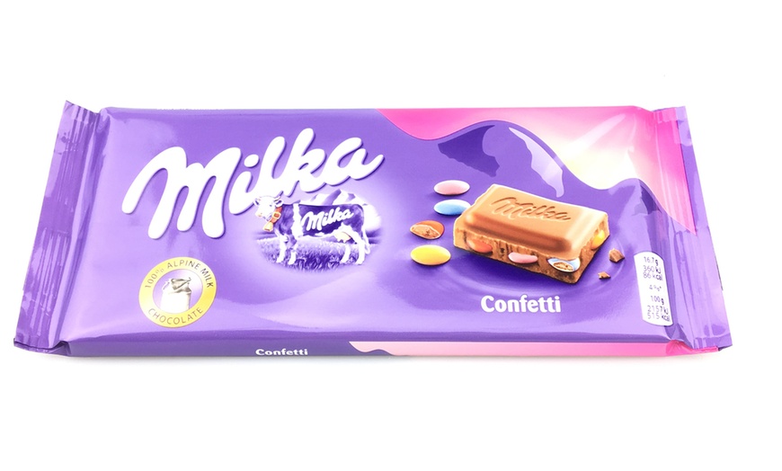 Image 4: 8 Milka Assorted Chocolates 100g