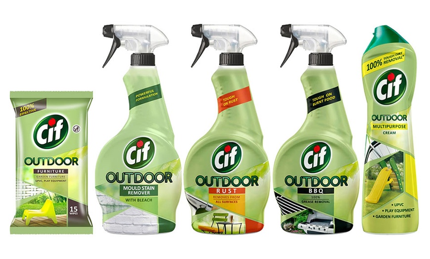 Image 3: Cif Outdoor Cleaning Bundle