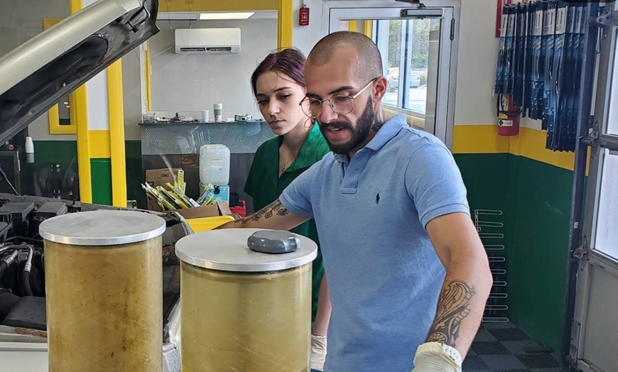 Image 4: Full Synthetic Oil Change with Maintenance Inspection