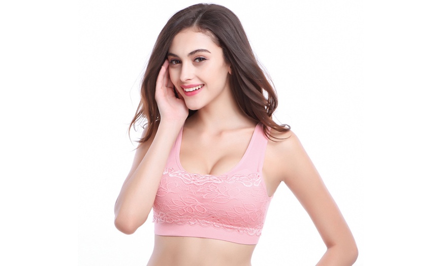 Image 4: Lace Sports Bra