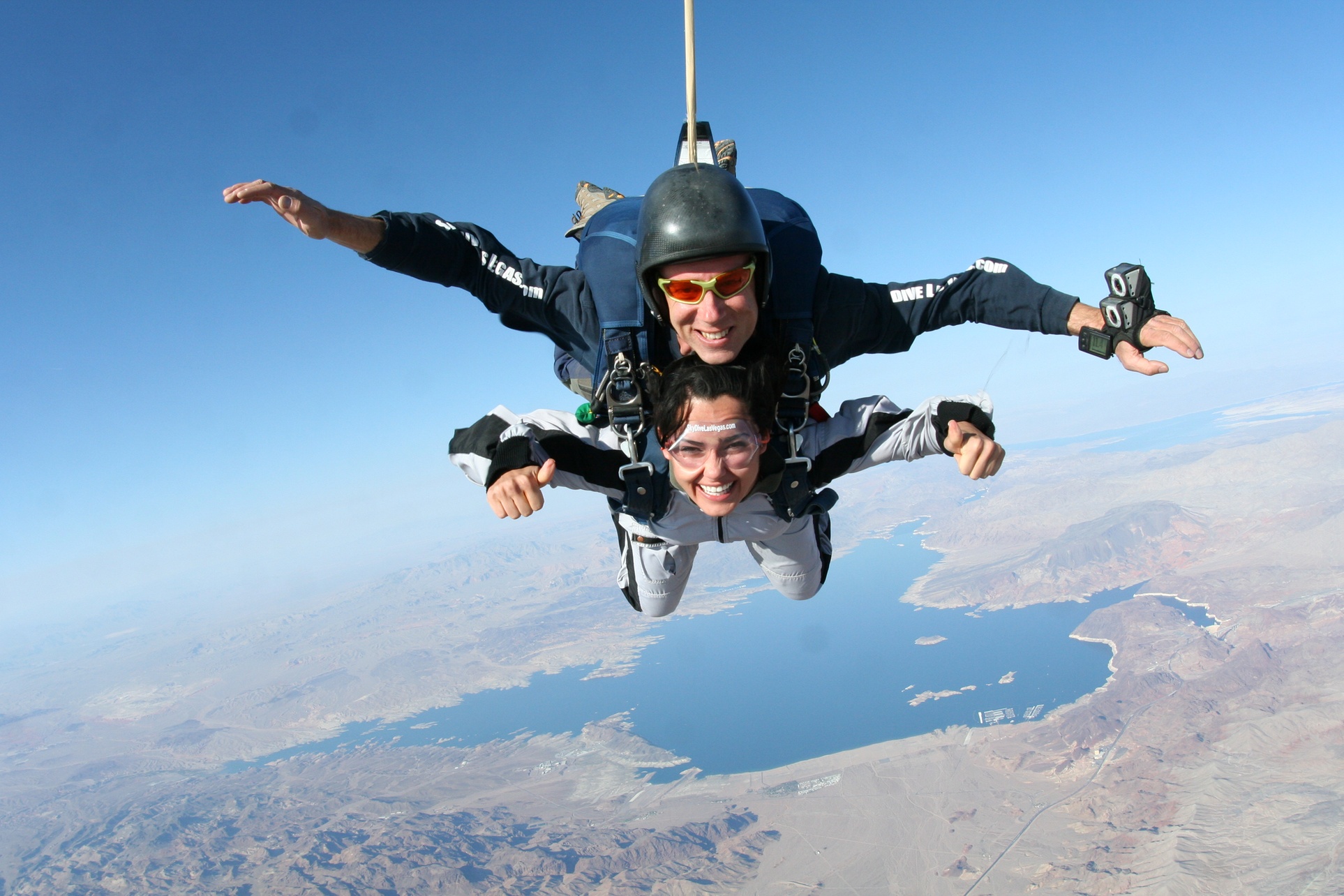 Tandem Skydiving Experience with Scenic Desert Views