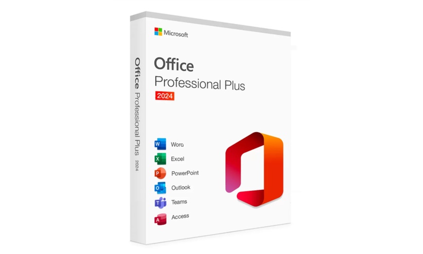 Image 1: New Microsoft Office Professional Plus 2024 Software for Windows