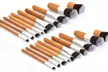 Set de 10 pinceaux à maquillages en bambou - Second Medium