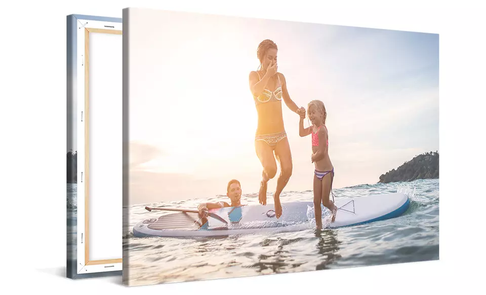 Custom Canvas Prints from CanvasOnSale (70% Off). Four Options Available. - Primary Image