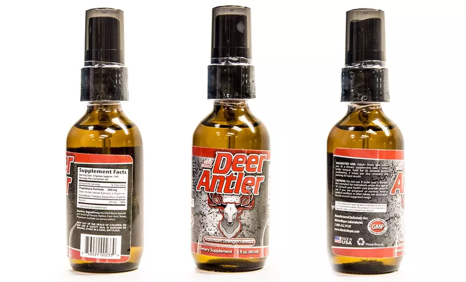 $7.99 for a 2 Bottles of Deer Antler Velvet Extract Spray ($59.98 List Price) - Second Medium
