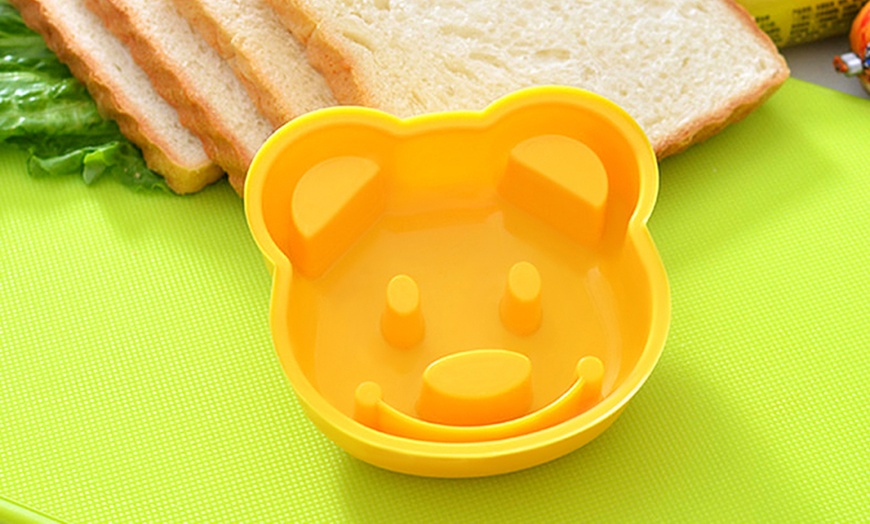 Image 6: Bear-Shaped Sandwich Mould