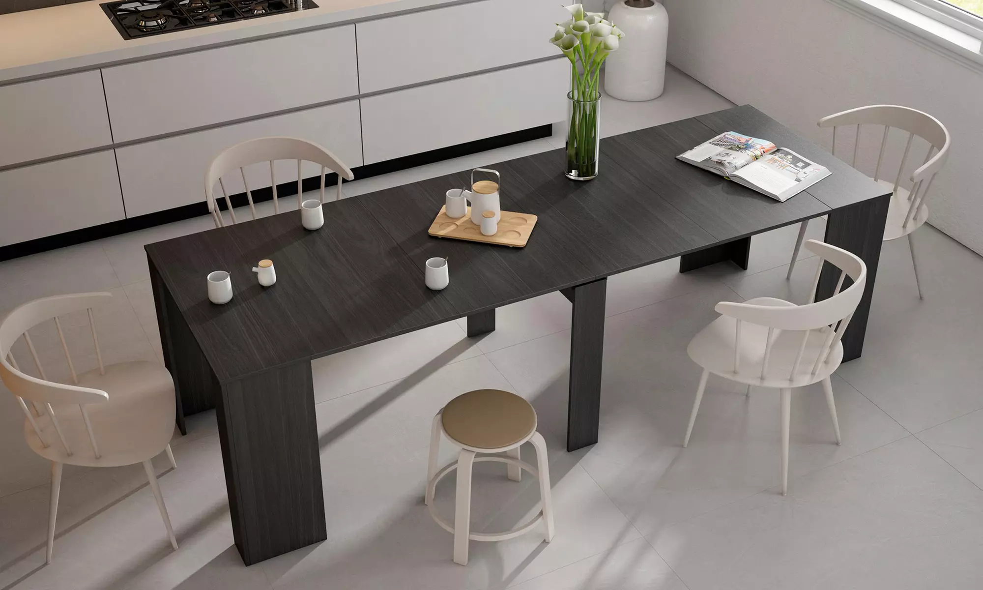 Tavolo consolle allungabile