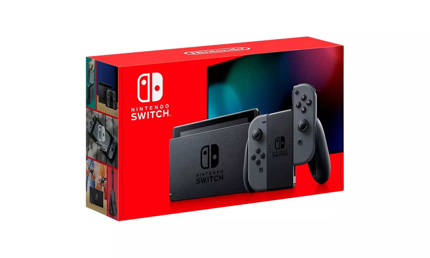 Nintendo Switch 32GB Console with Neon Blue, Neon Red, and Gray Joy-Cons
 - Second Medium