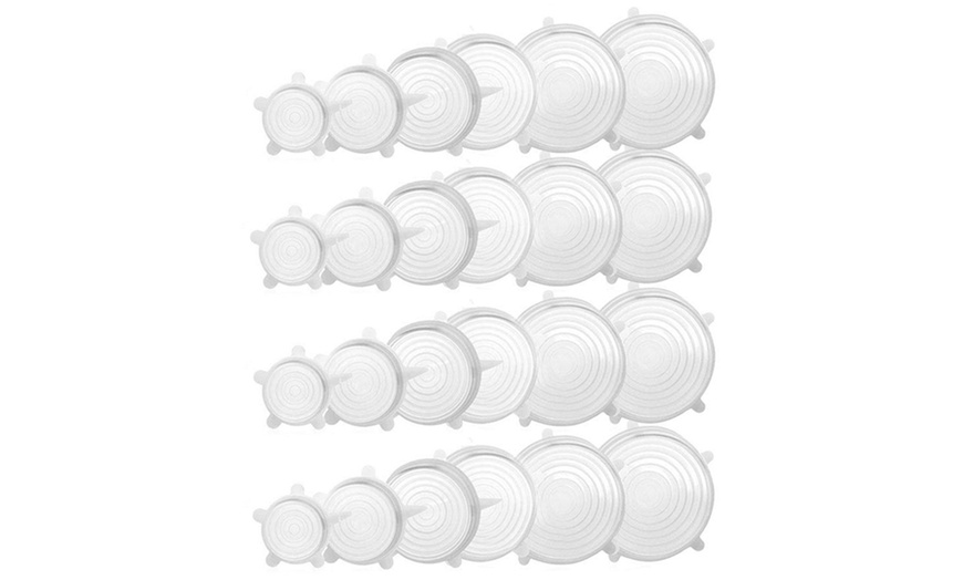 Image 9: Reusable Silicone Food Lids