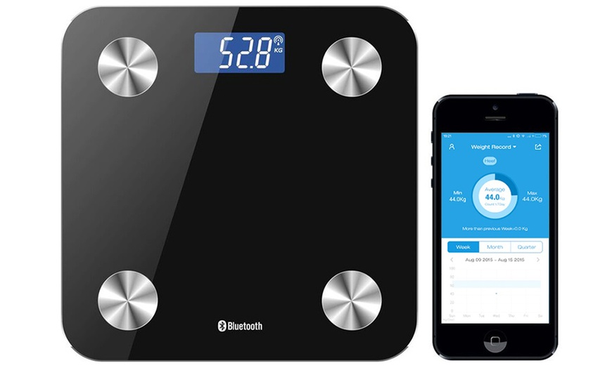 Image 4: Bluetooth Smart Bathroom Scales