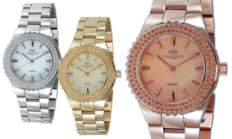 Oniss Women's Crystal Watch - Primary Image