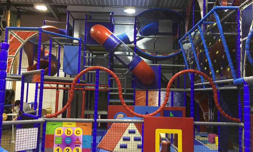 Image 3: Soft Play Entry with Drink