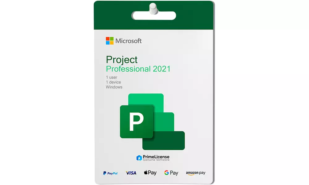 Microsoft Visio or Project Pro 2021 or 2024 Lifetime License Options