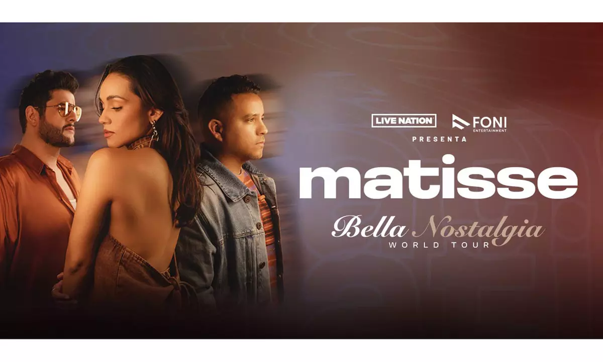 Matisse - Bella Nostalgia World Tour on September 11 at 8 p.m. - Primary Image