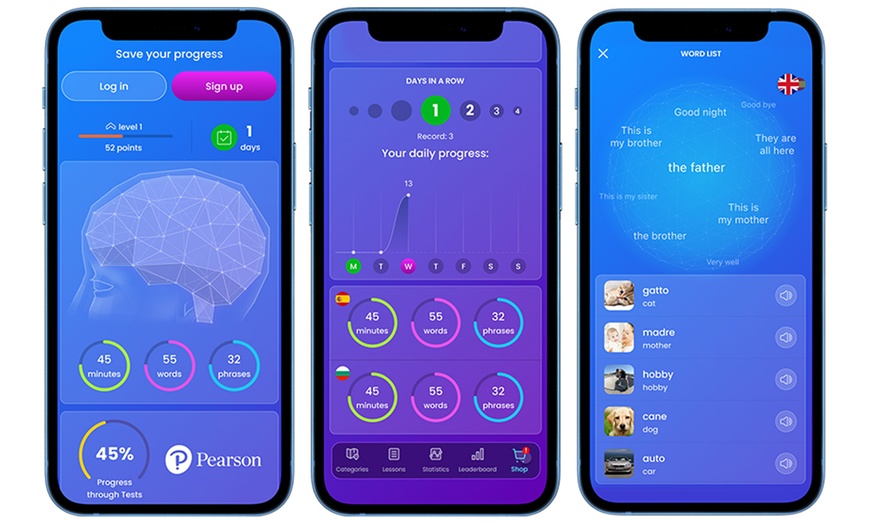 Image 5: Toegang app met 41 taalcursussen