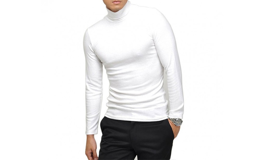 Image 5: Five-Pack Men's Turtlenecks