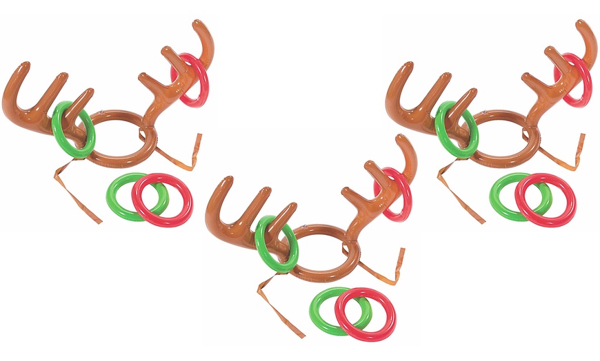 Image 7: Antler Toss Christmas Game Set