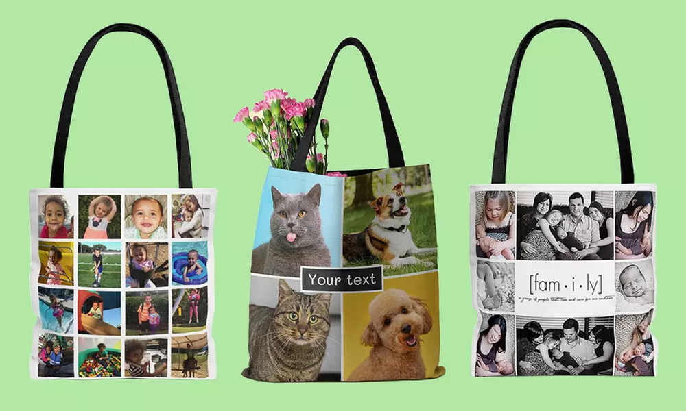 Foto-Collage-Tasche