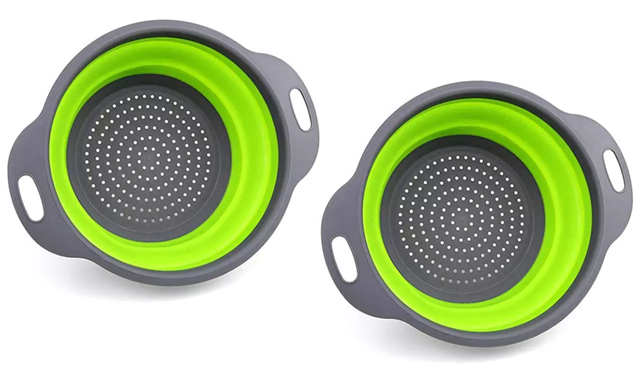 Panier égouttoir pliable