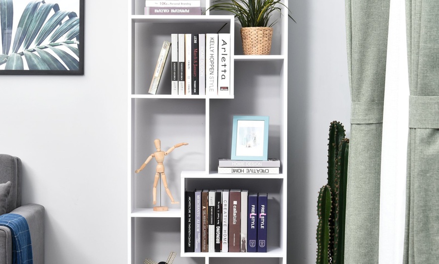 Image 5: HomCom Bookcase