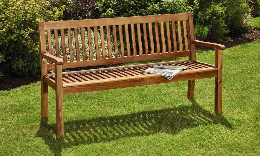 Image 1: Acacia Wood Garden Furniture Range