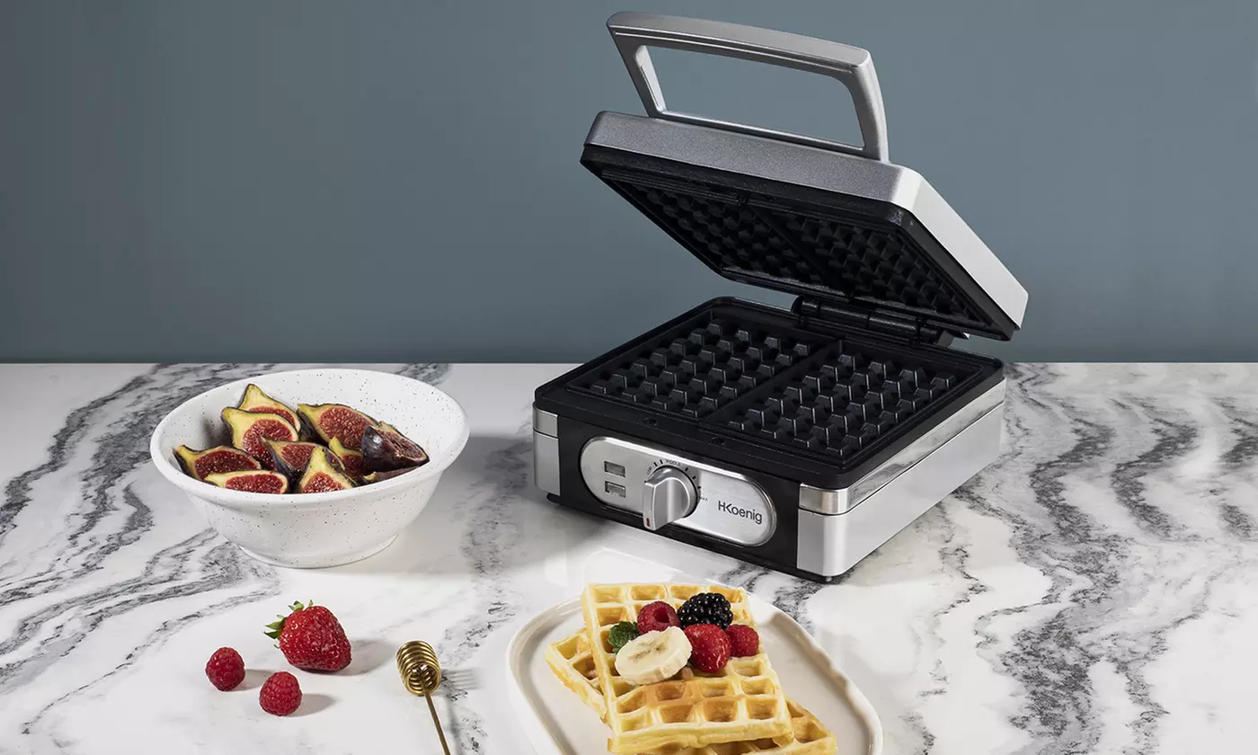 Gaufrier GFX320 cuisson rapide 1400 W de H.Koenig , livraison offerte - Primary Image
