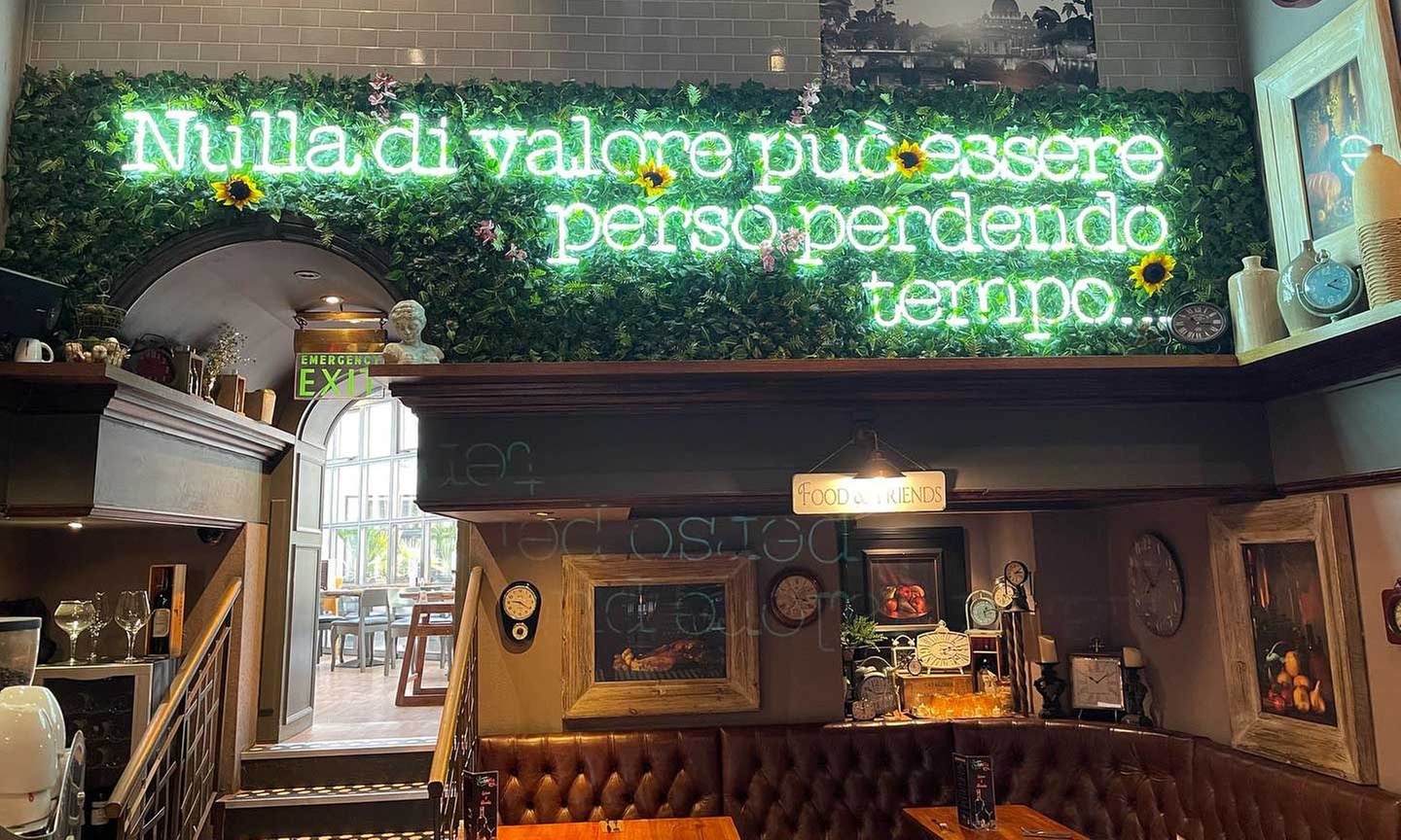 Spend £30/ £50 on Italian Food & Drinks at Osteria Italiana in Glasgow